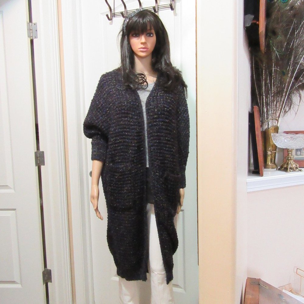 New Perfect  to wear over a dress  longer sweater-